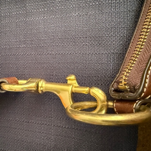 Coach Y2K Brown Patchwork Shoulder Bag 2008 w/dust bag - Picture 11 of 16